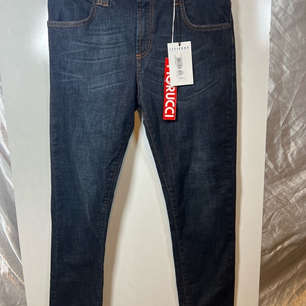 Fiorucci Men's Dark Blue Skinny Jeans